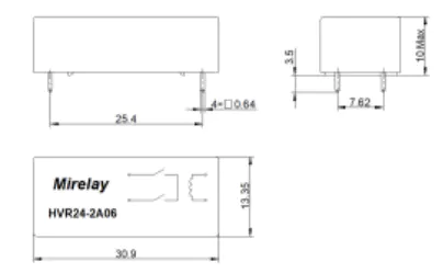 HVR系列（4-6KV)干簧继电器(图3)